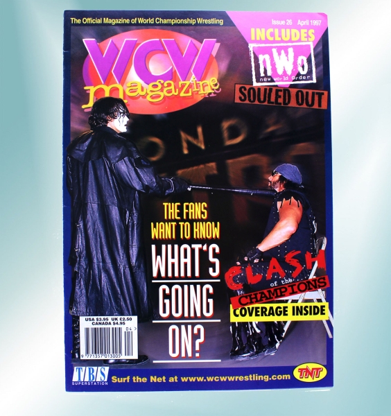 World Championship Wrestling WCW Magazine Issue 26 (April 1997): The fans want to know: What's going on?